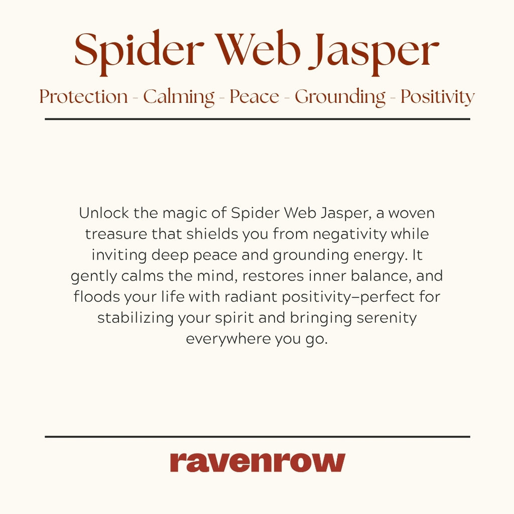 Spider Web Jasper Beaded Jasper