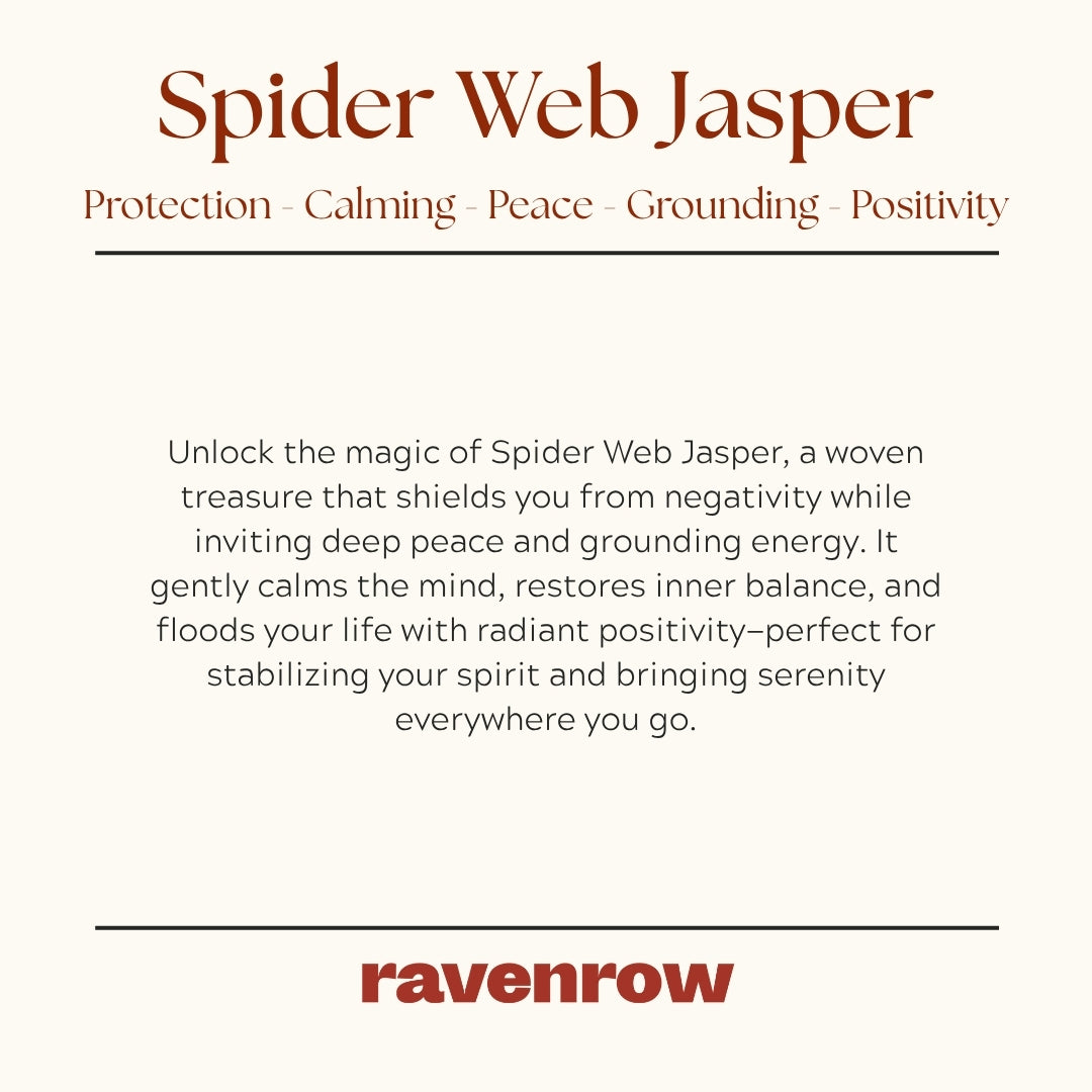 Spider Web Jasper Beaded Jasper