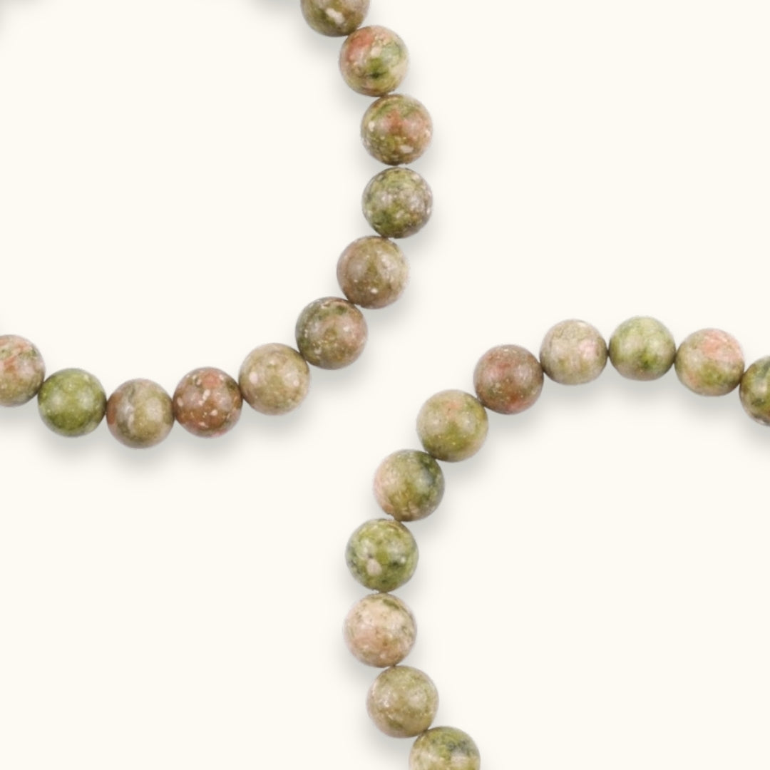 Autumn Jasper Beaded Bracelet