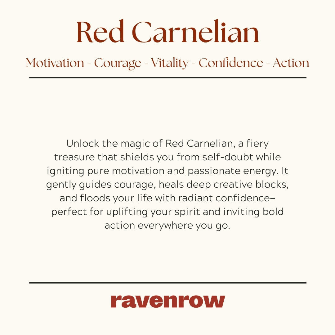 Red Carnelian Beaded Bracelet