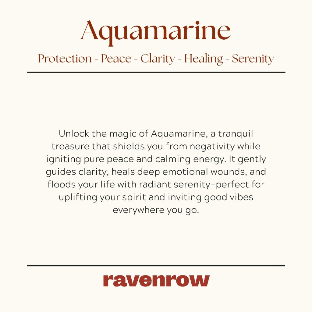 Aquamarine Beaded Bracelet