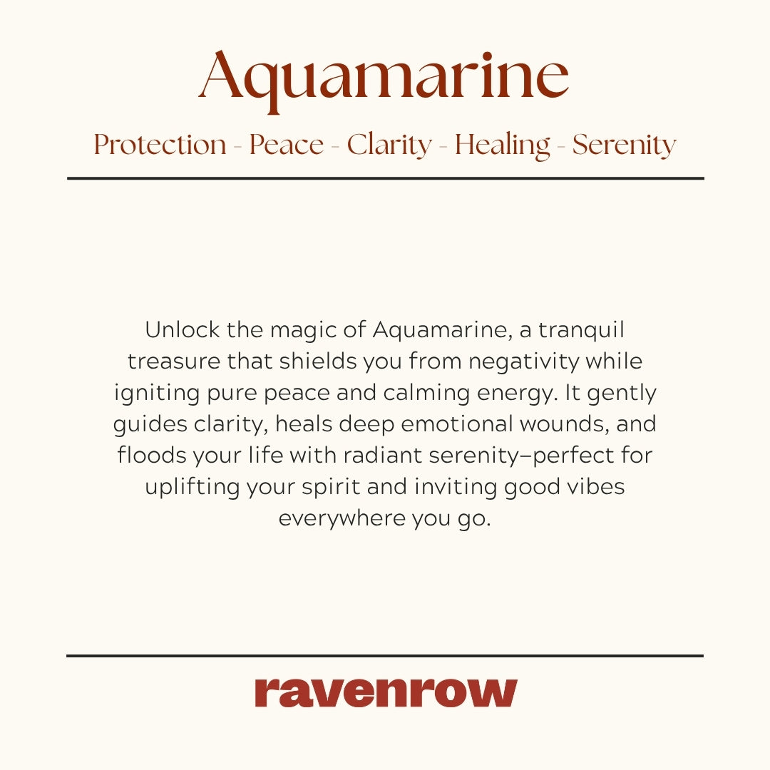 Aquamarine Beaded Bracelet