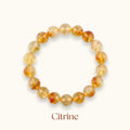 Citrine Beaded Bracelet