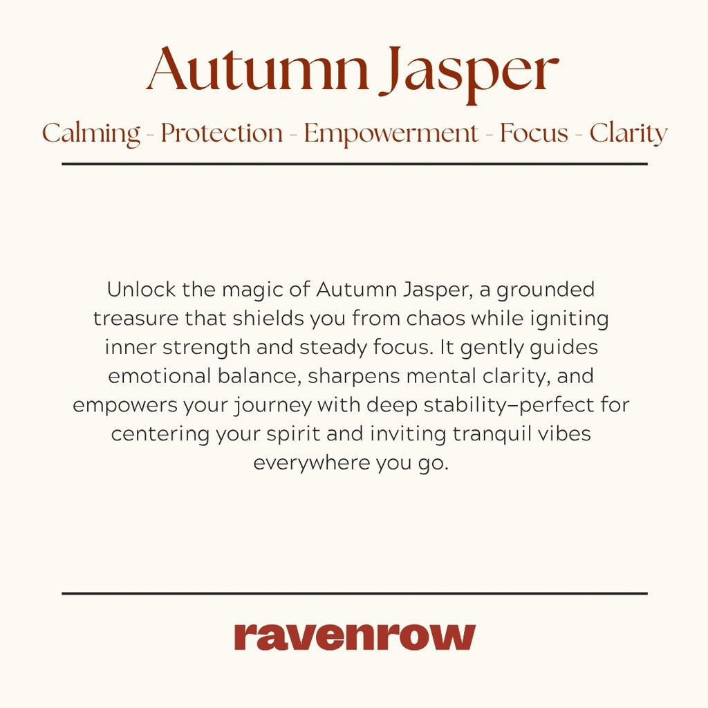 Autumn Jasper Beaded Bracelet