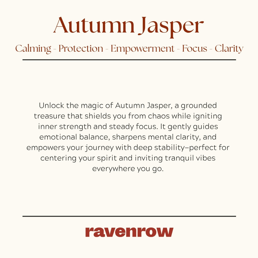 Autumn Jasper Beaded Bracelet