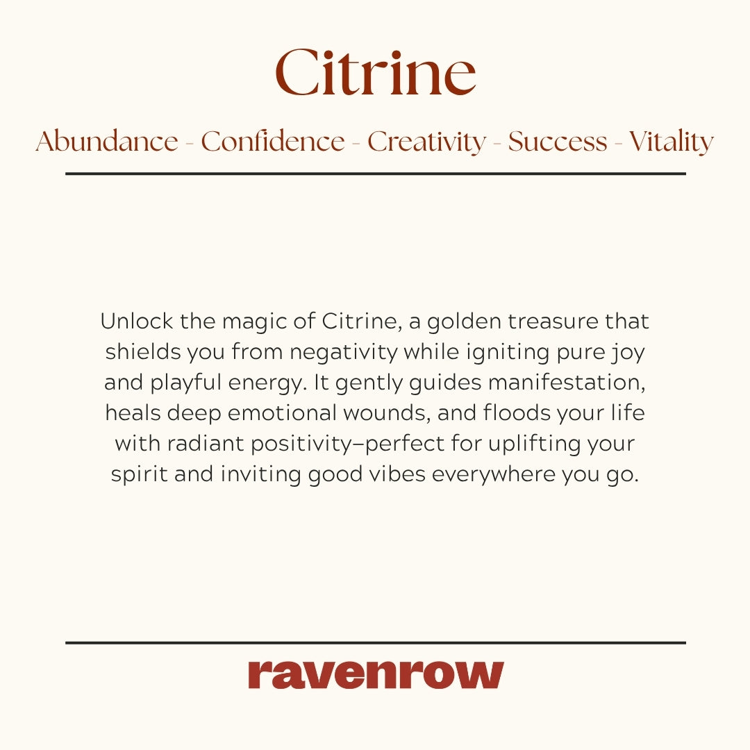 Citrine Beaded Bracelet