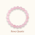Rose Quartz Beaded Bracelet