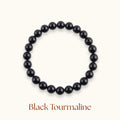 Black Tourmaline Beaded Bracelet