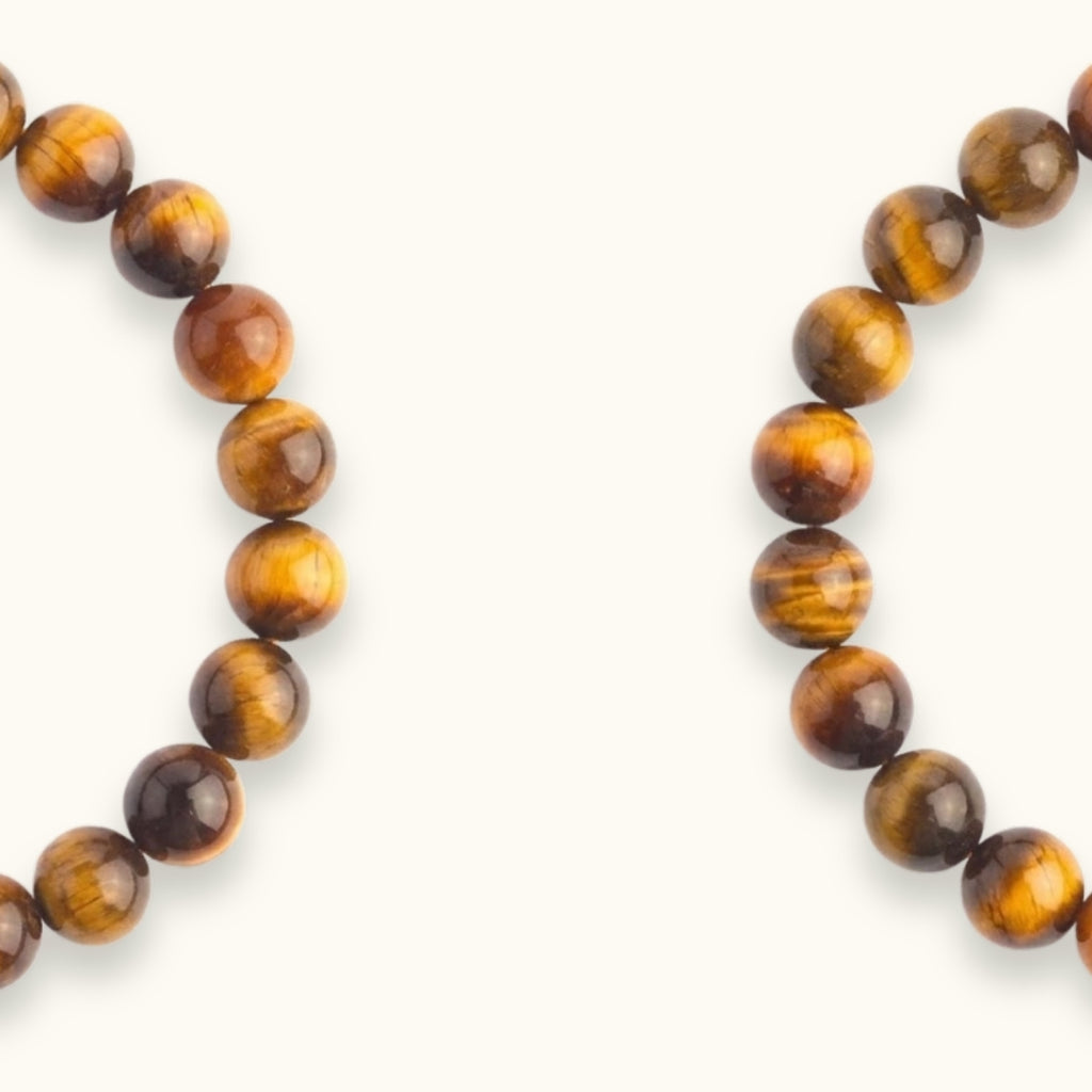 Brown Tiger Eye Beaded Bracelet