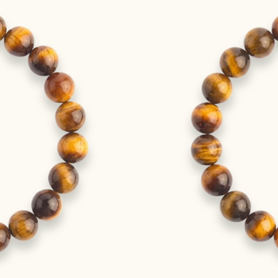 Brown Tiger Eye Beaded Bracelet