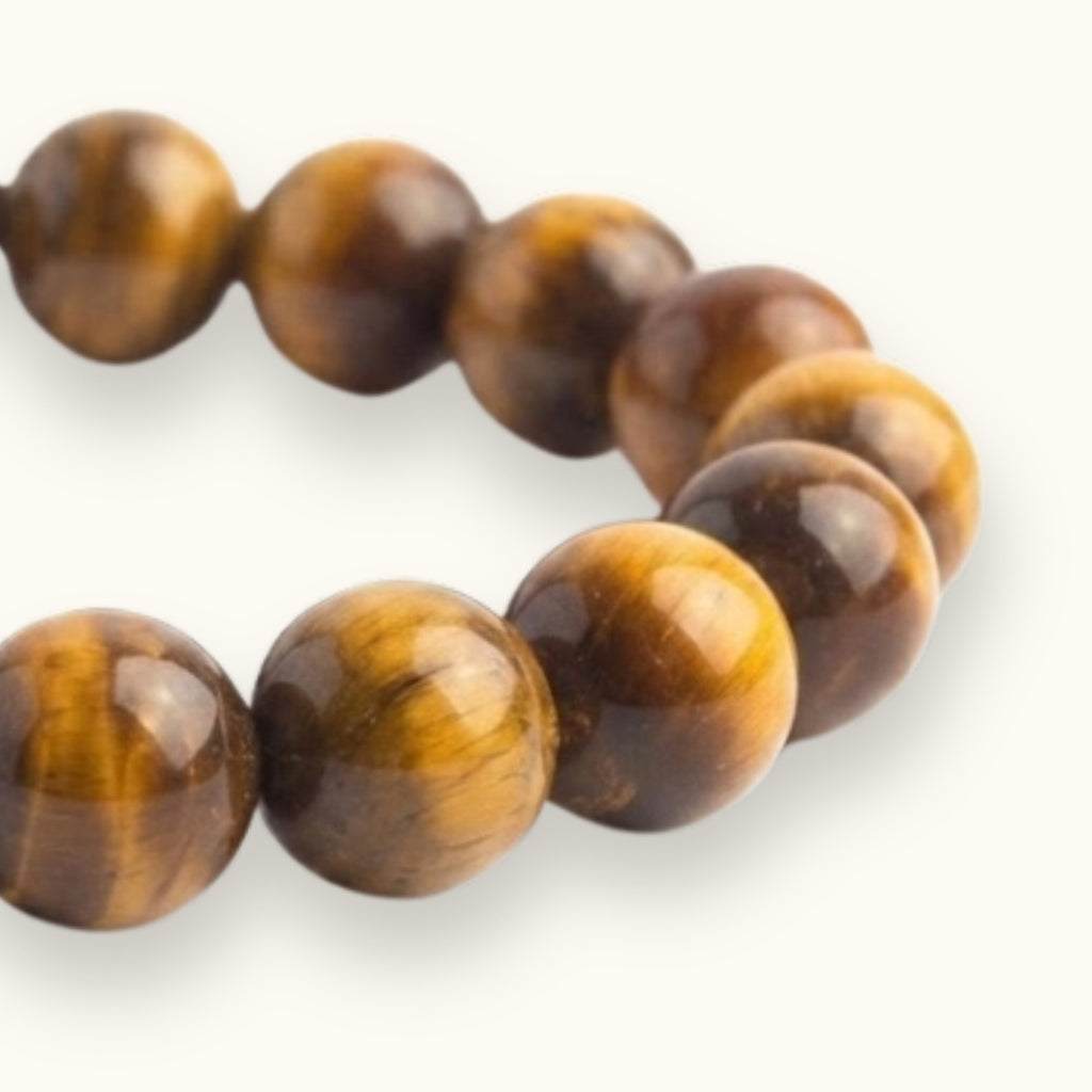 Brown Tiger Eye Beaded Bracelet
