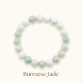 Burmese Jade Beaded Bracelet