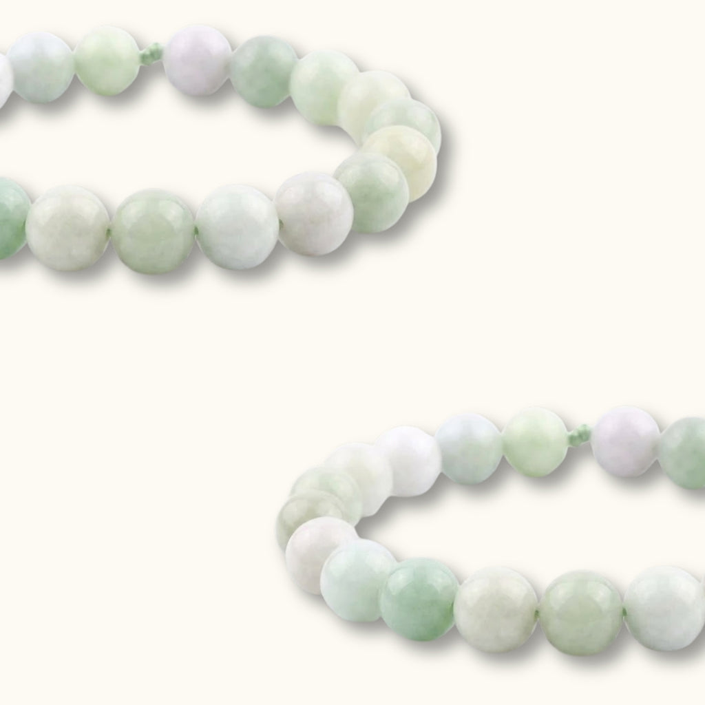 Burmese Jade Beaded Bracelet