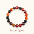 Dream Agate Beaded Bracelet