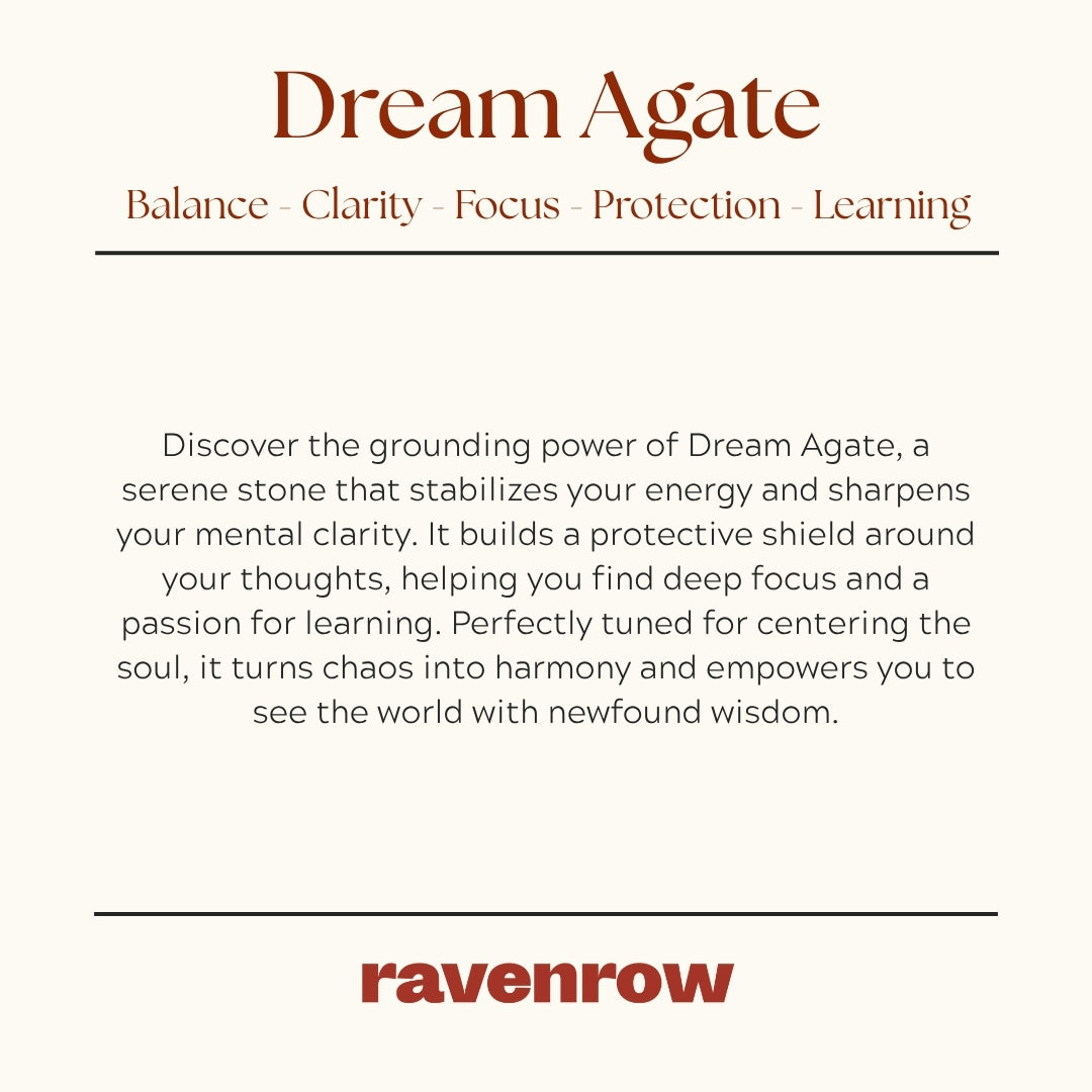Dream Agate Beaded Bracelet