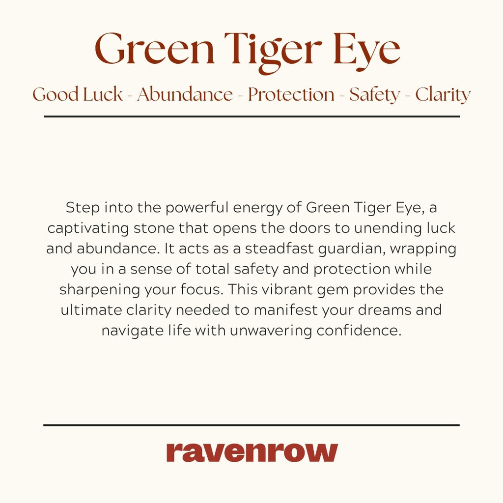 Green Tiger Eye Beaded Bracelet