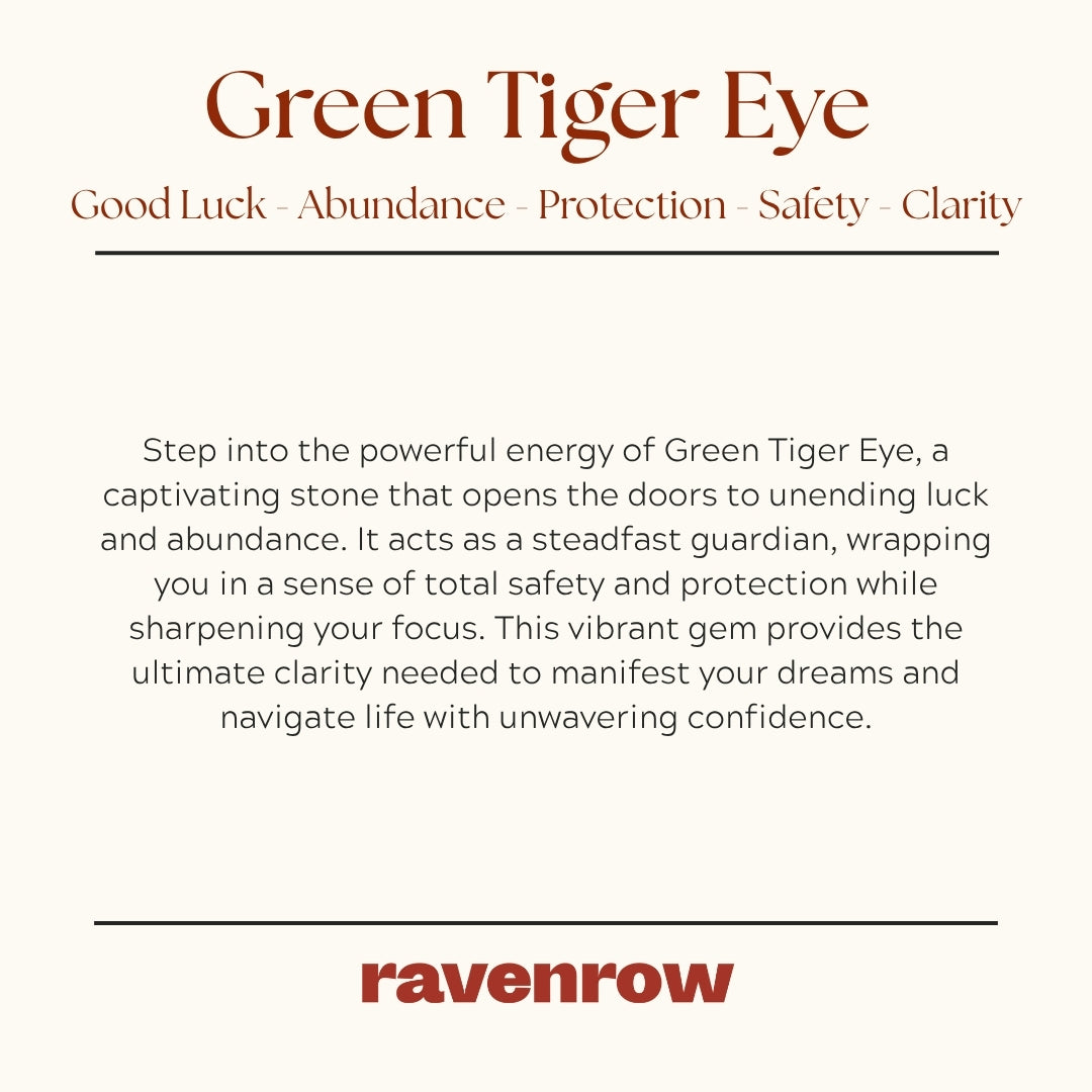 Green Tiger Eye Beaded Bracelet