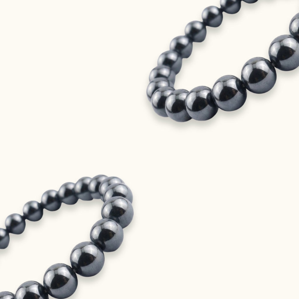 Hematite Beaded Bracelet