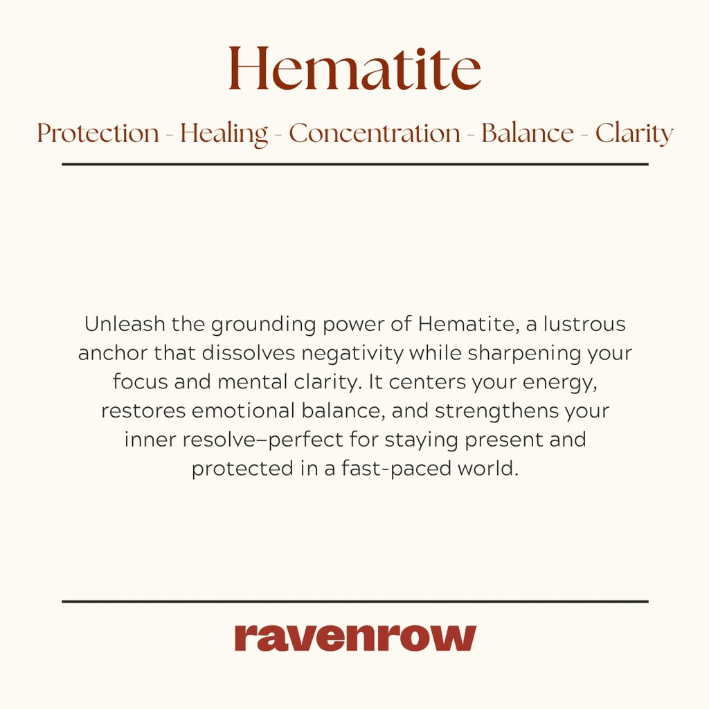 Hematite Beaded Bracelet