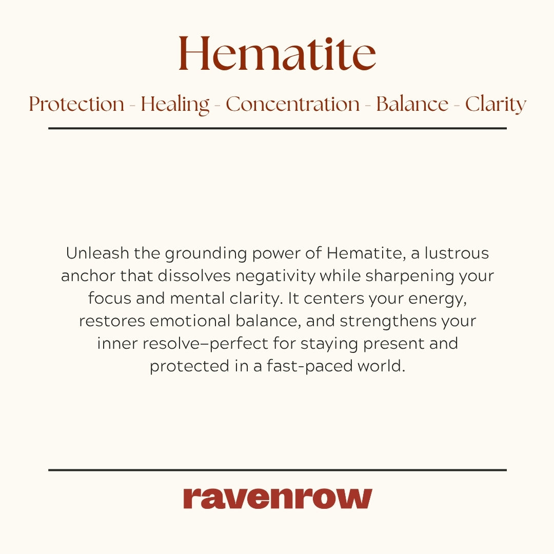 Hematite Beaded Bracelet