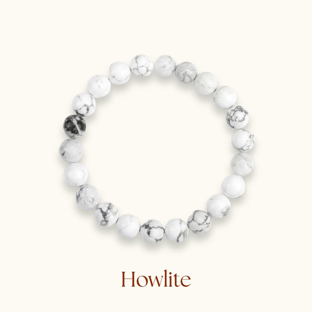 Howlite Beaded Bracelet