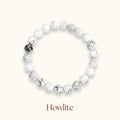Howlite Beaded Bracelet