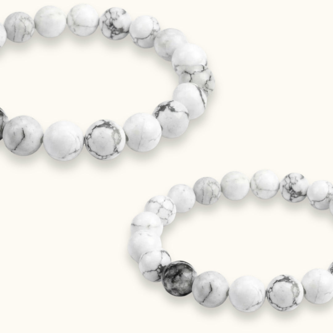 Howlite Beaded Bracelet