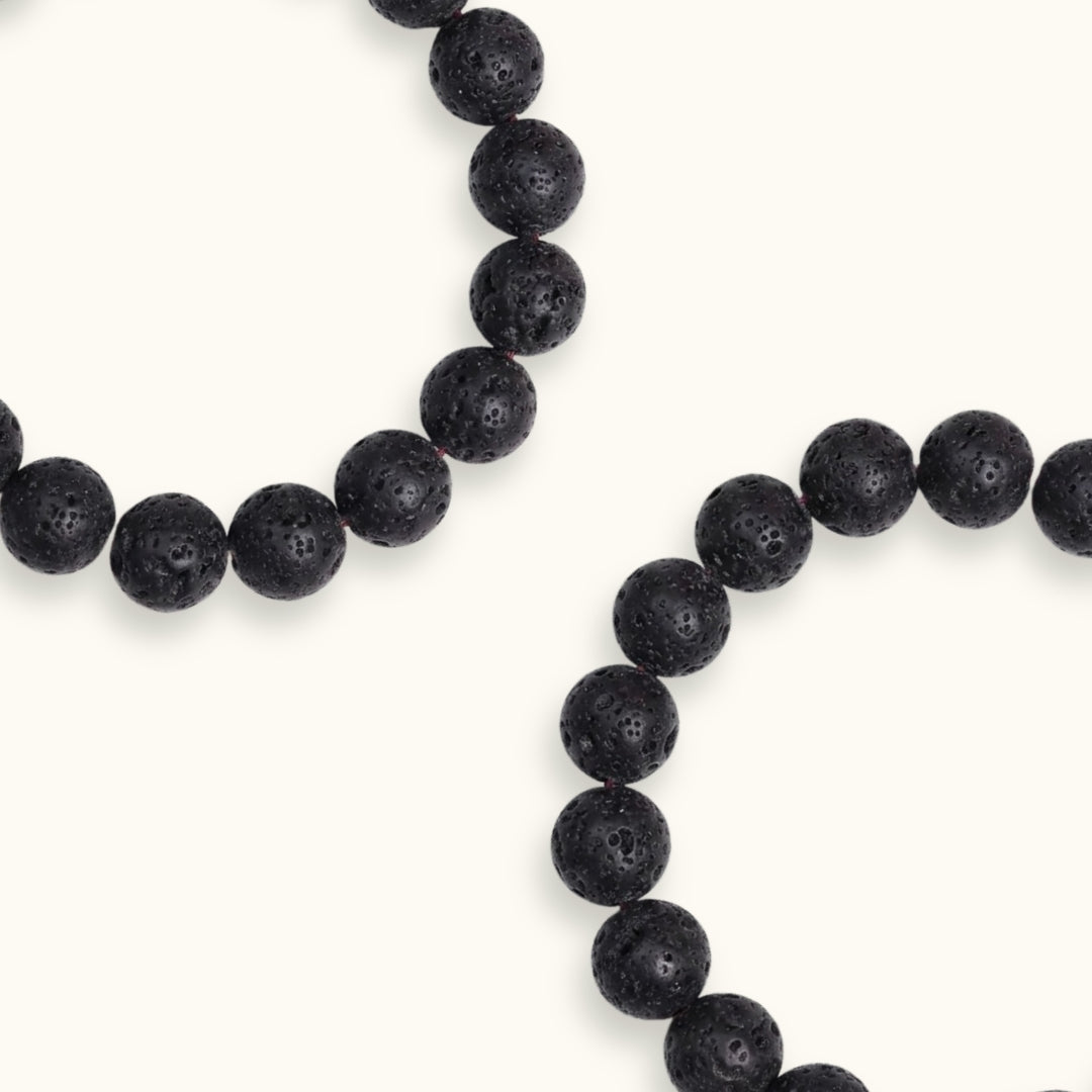 Lava Stone Beaded Bracelet