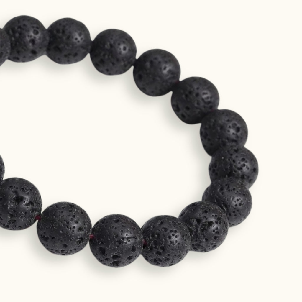 Lava Stone Beaded Bracelet