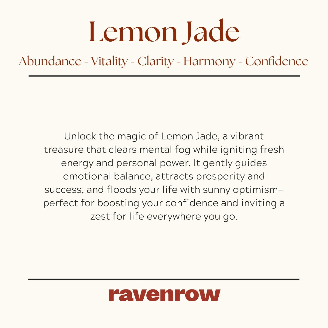 Lemon Jade Beaded Bracelet