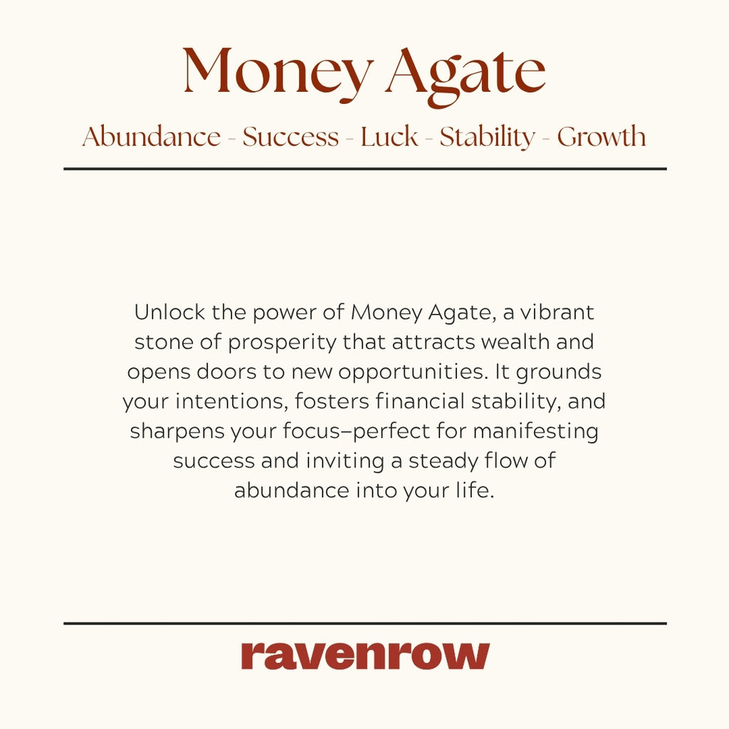 Money Agate Beaded Bracelet