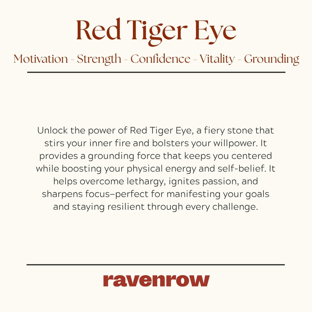 Red Tiger Eye Beaded Bracelet